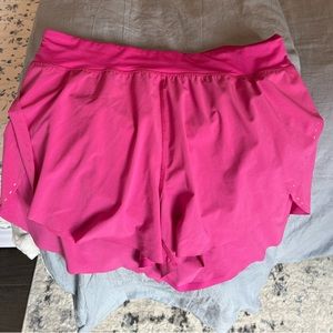 Find your pace high rise lined shorts 3” hot pink lululemon